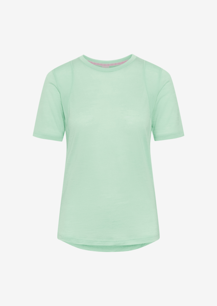 Kari Traa Embla Wool Tee in GRÜN