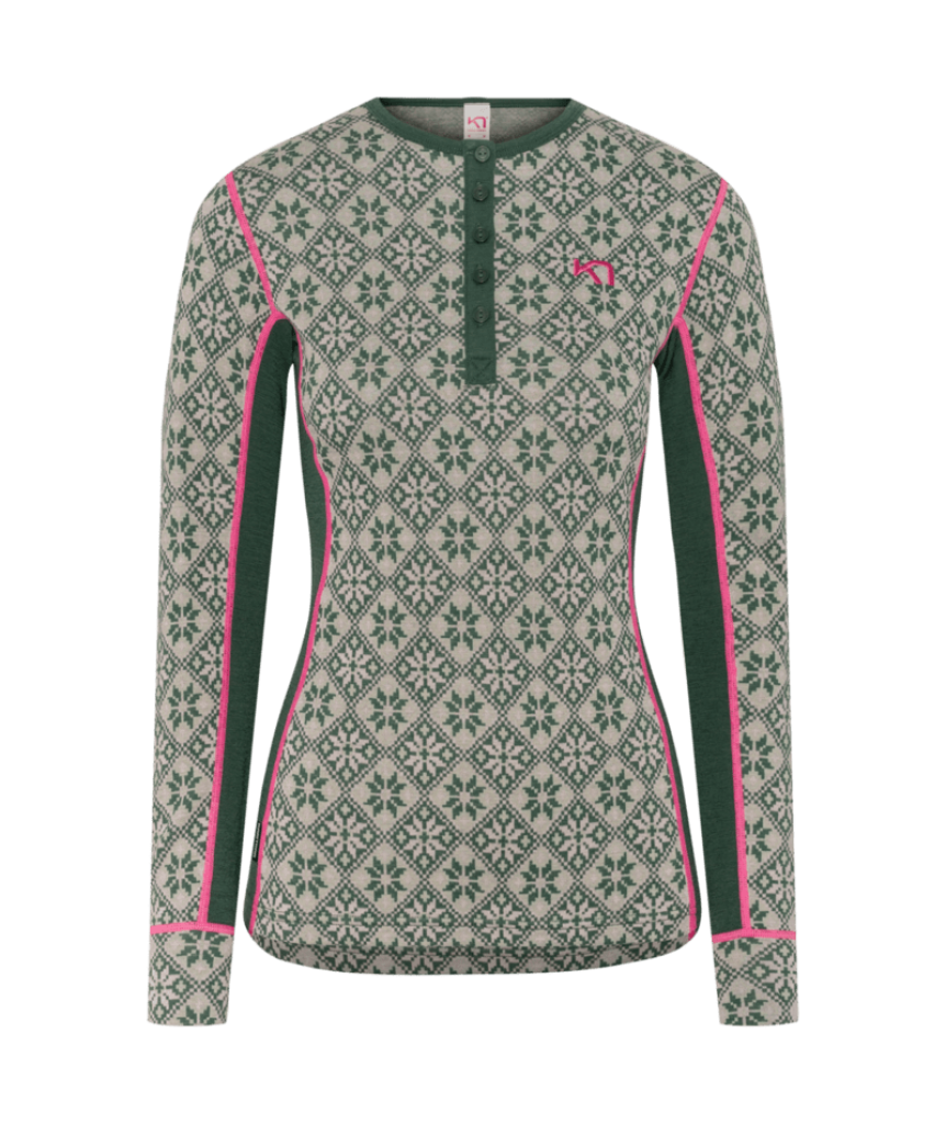 Kari Traa Rose Long Sleeve in GRÜN