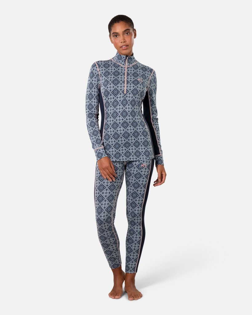 Kari Traa Rose Half Zip in BLAU