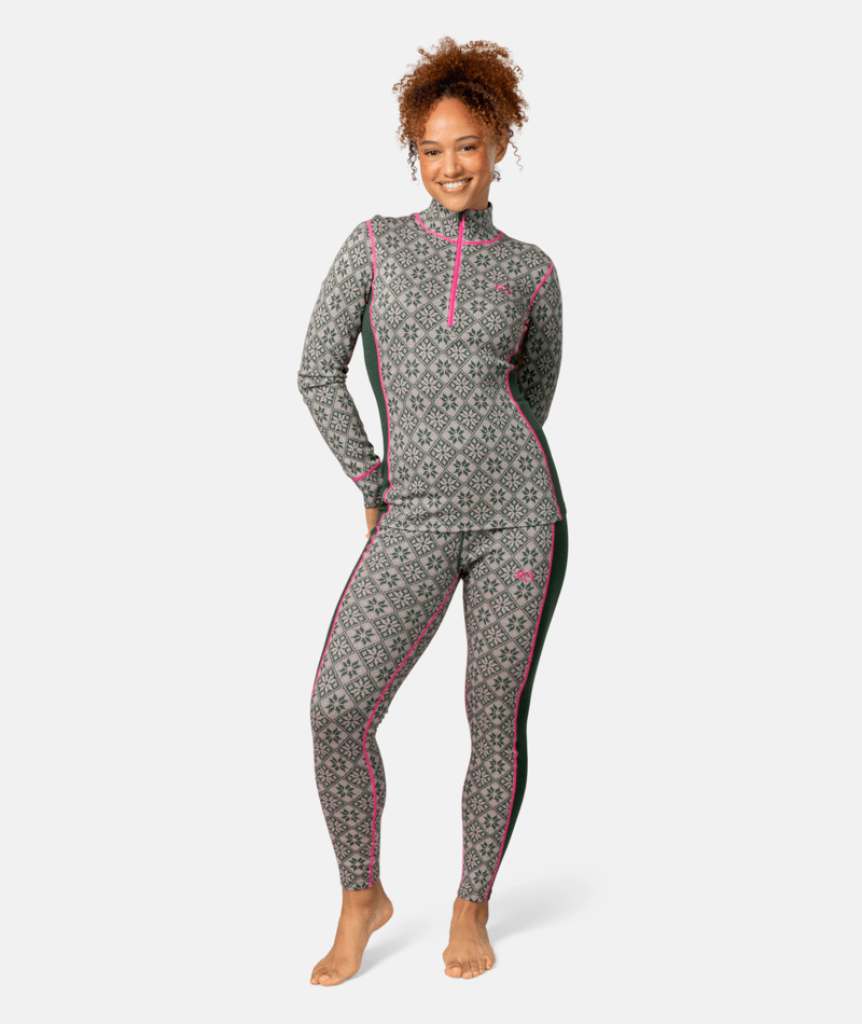 Kari Traa Rose Half Zip in GRÜN