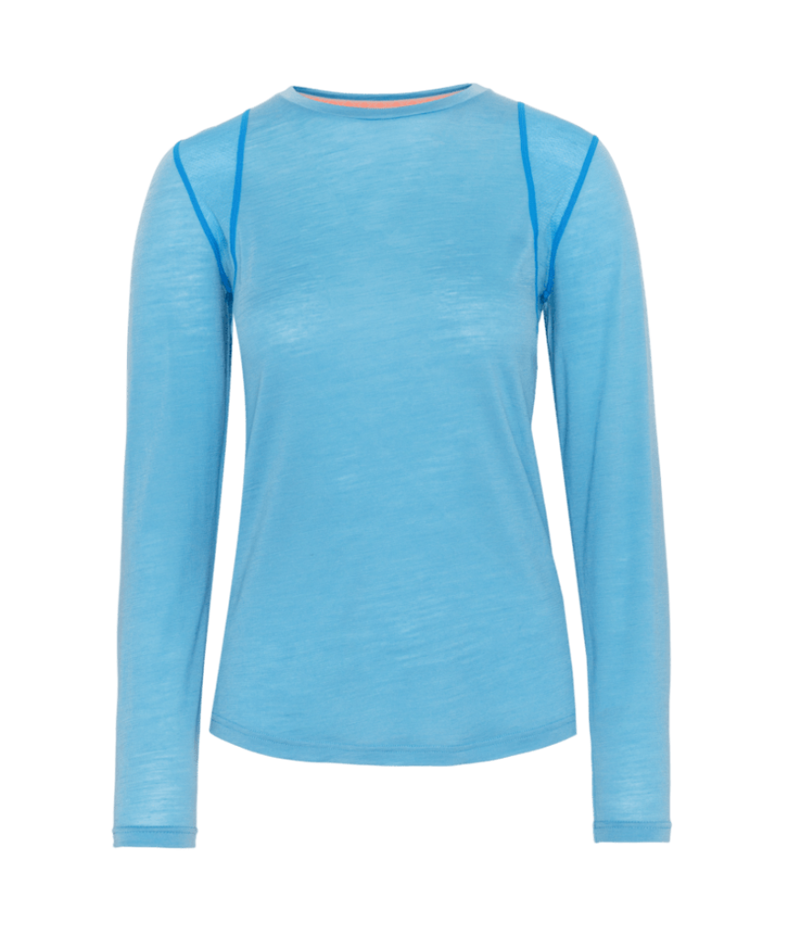 Kari Traa Embla Wool LS in BLAU