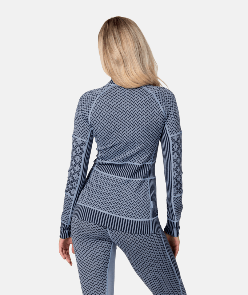 Kari Traa Smekker Half Zip in BLAU