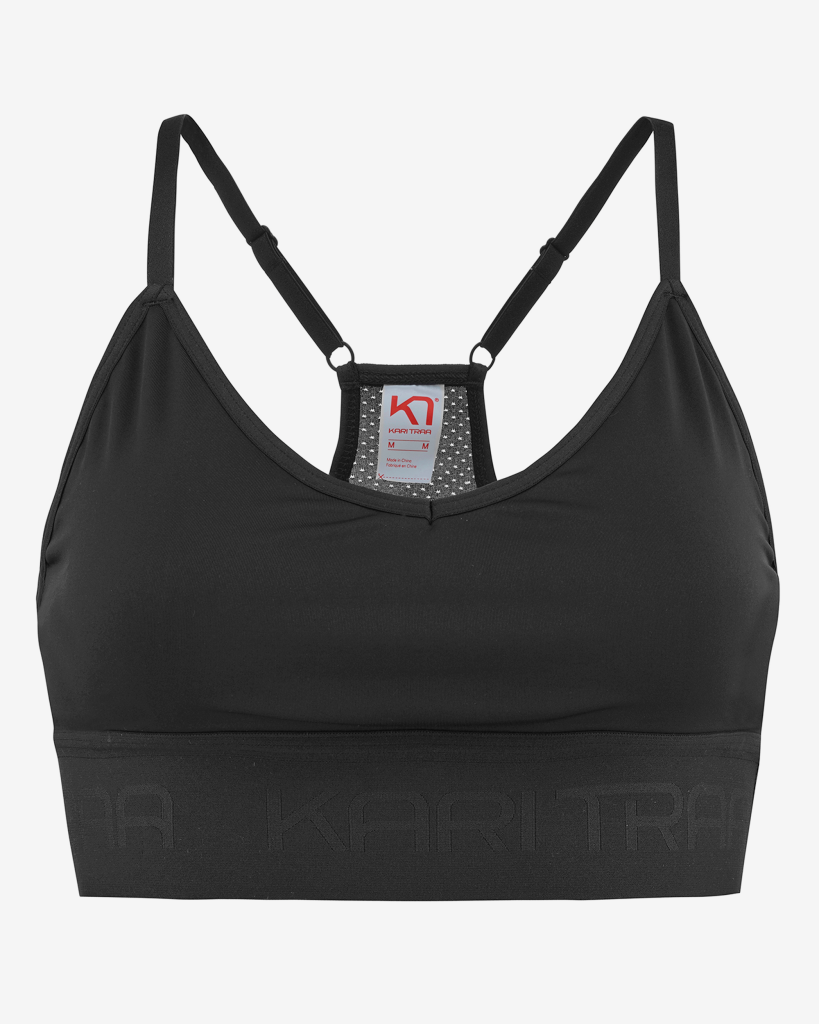 Kari Traa Var Sports Bra in SCHWARZ