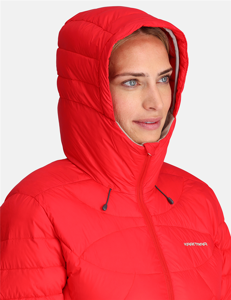 Kari Traa Sanne Down Jacket in ROT