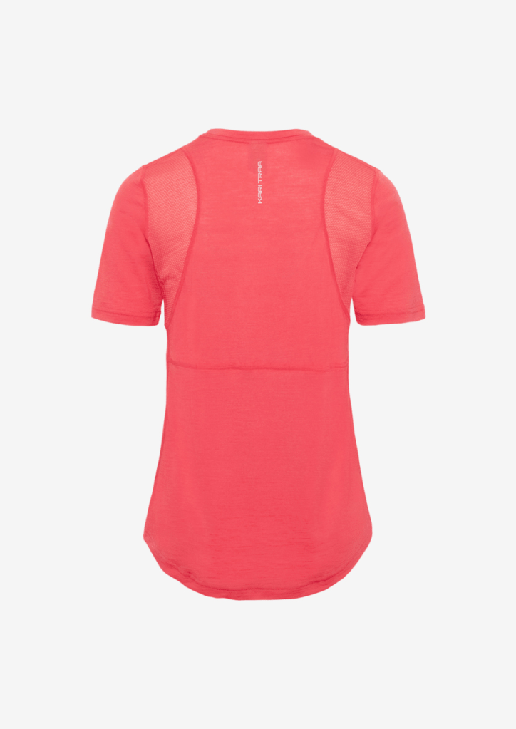 Kari Traa Embla Wool Tee in ORANGE