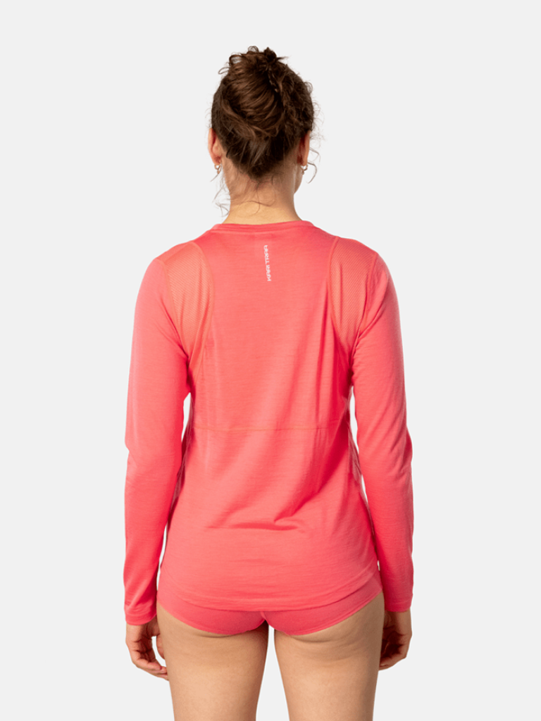 Kari Traa Embla Wool LS in ORANGE