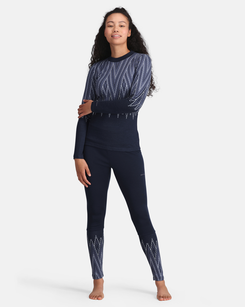 Kari Traa Juliane Wool Pants in BLAU