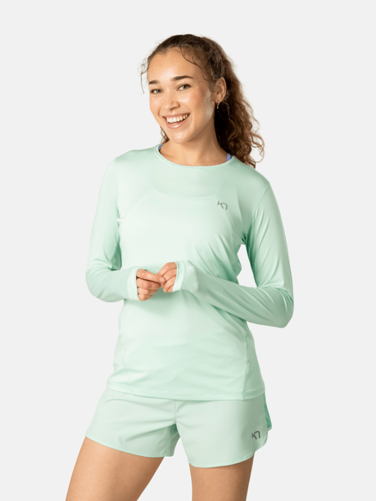 Kari Traa Nora 2.0 Long Sleeve in GRÜN