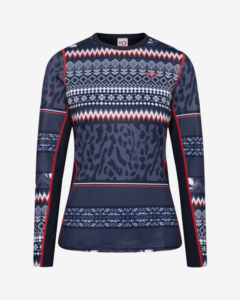 Kari Traa Lilja LS in BLAU