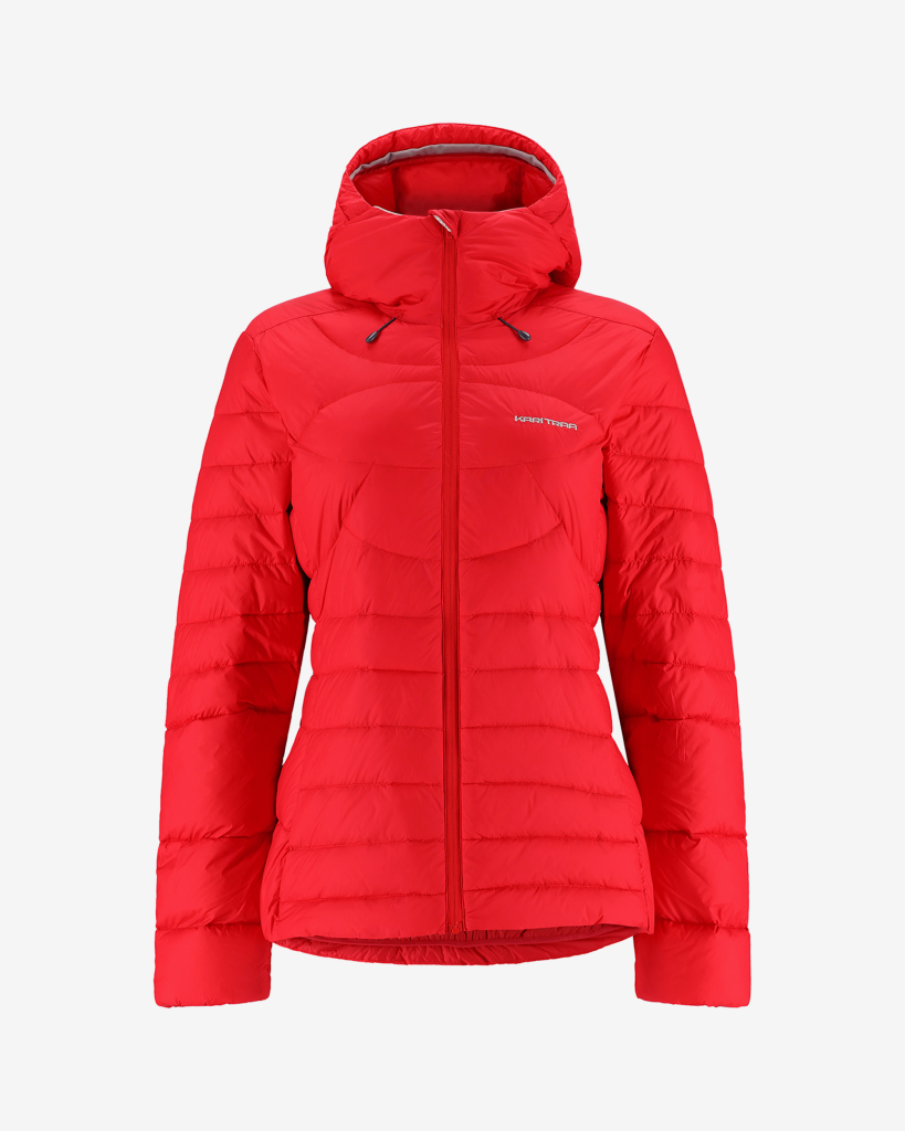 Kari Traa Sanne Down Jacket in ROT