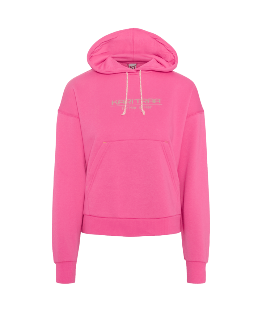 Kari Traa Anelie Logo Hood in PINK