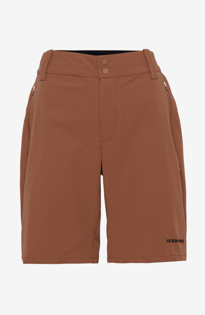 Kari Traa Sanne Outdoor Shorts 8In in BRAUN