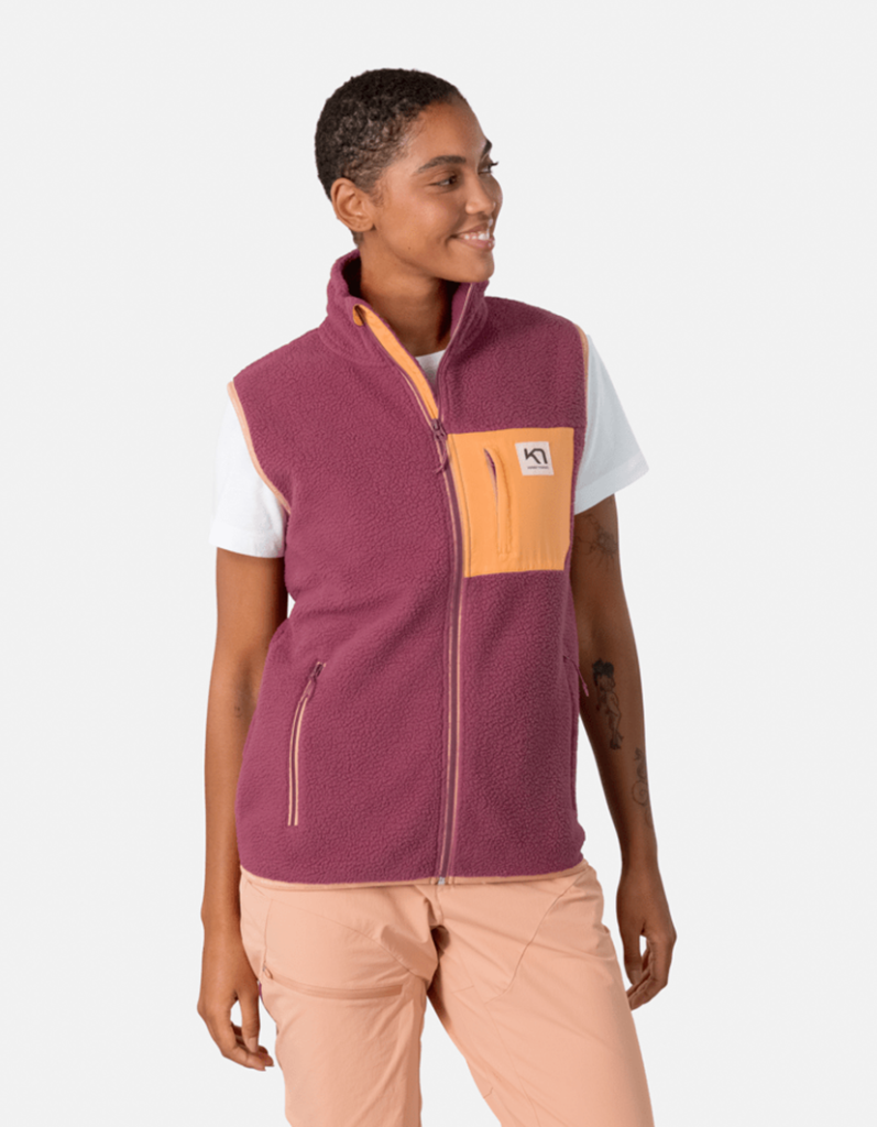 Kari Traa Rothe Vest in VIOLETT