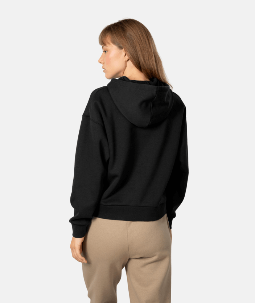Kari Traa Anelie Logo Hood in SCHWARZ