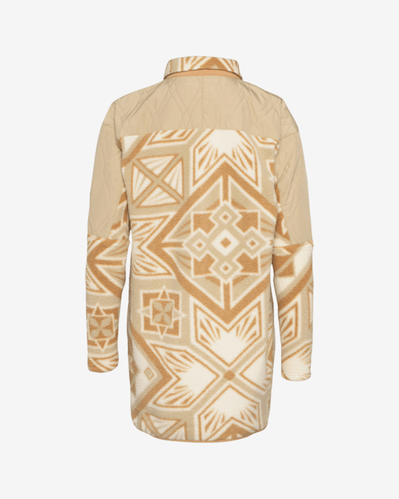Kari Traa Rothe Jacket Shirt in BEIGE