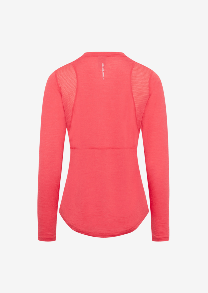 Kari Traa Embla Wool LS in ORANGE