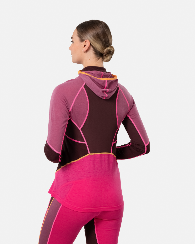 Kari Traa Alma Hood in PINK