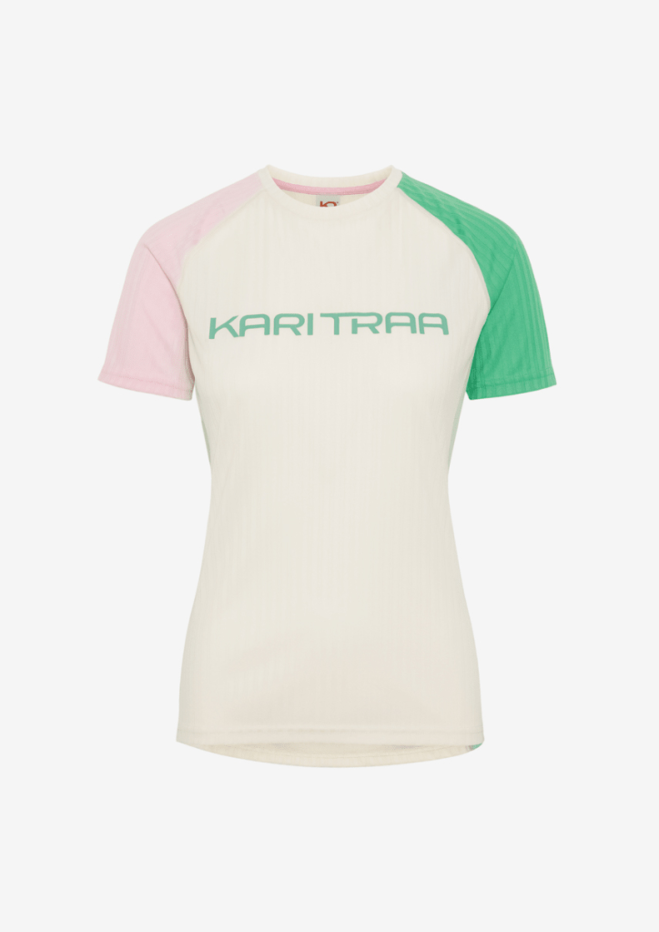 Kari Traa Ella Baselayer Tee in BEIGE