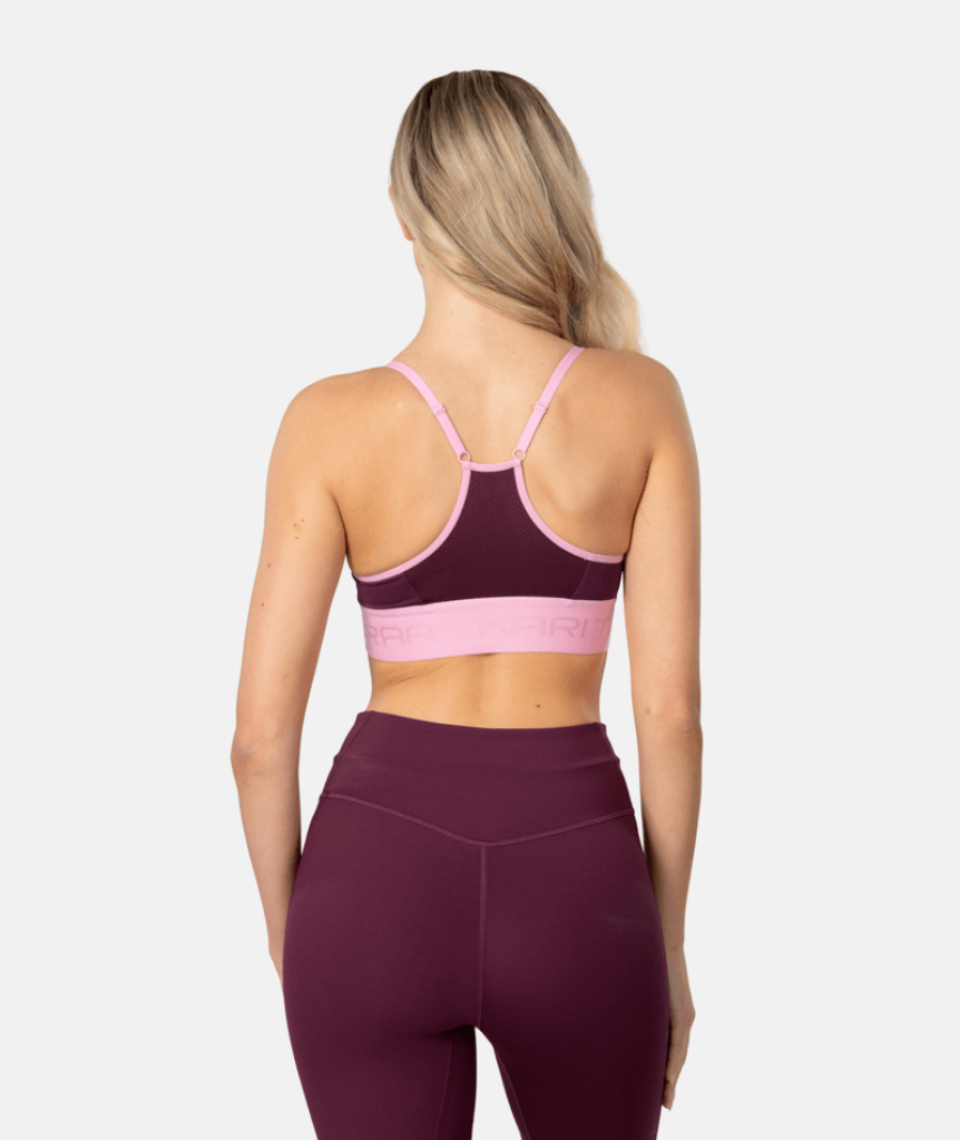 Kari Traa Var Sports Bra in ROT