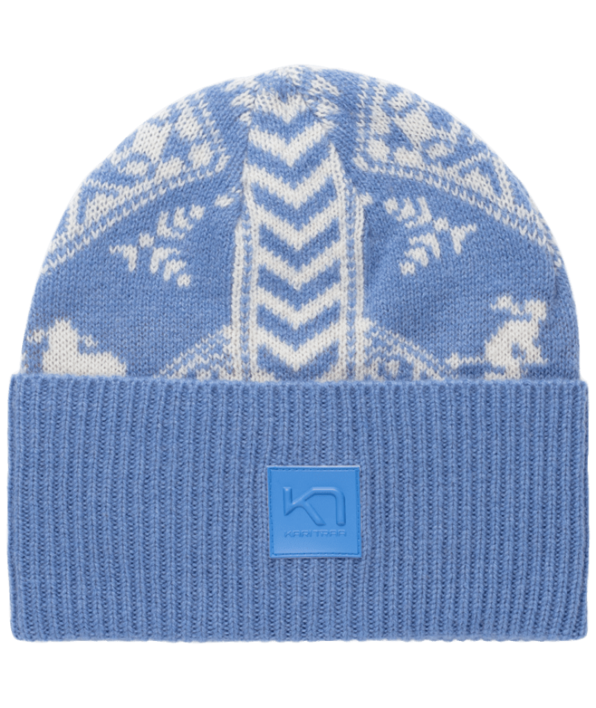 Kari Traa Saga Knit Beanie in BLAU
