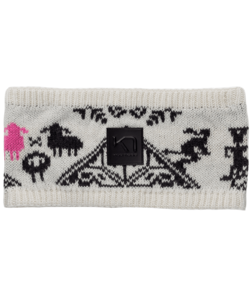 Kari Traa Saga Knit Headband in WEISS