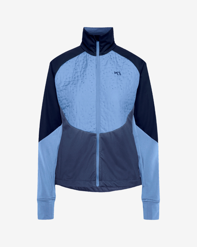 Kari Traa Louise Hybrid Jacket in BLAU