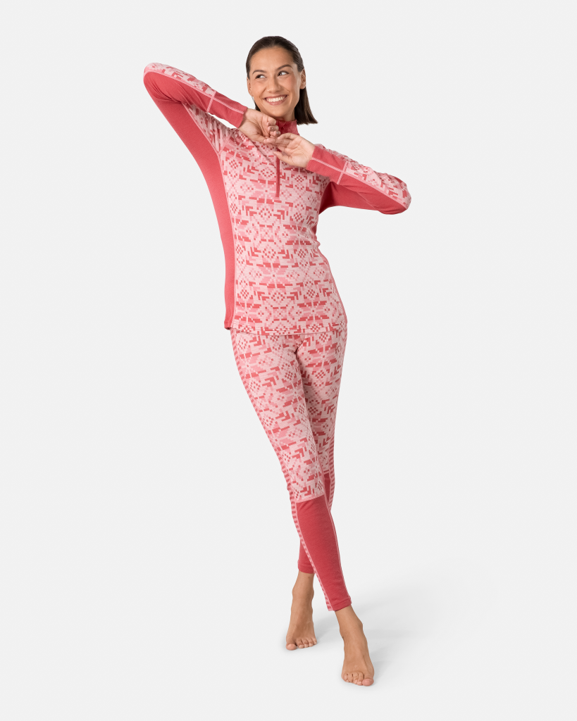 Kari Traa Else Half Zip in ROT