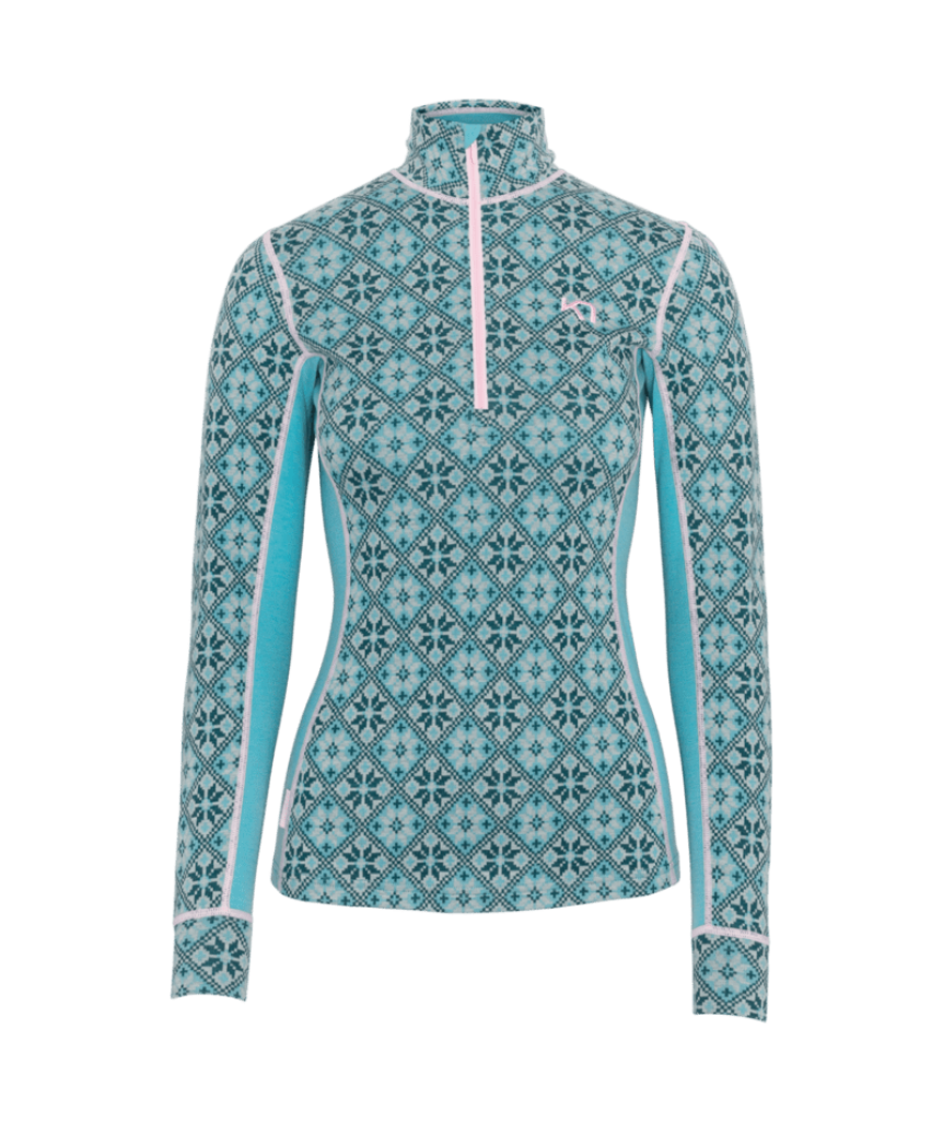 Kari Traa Rose Half Zip in BLAU
