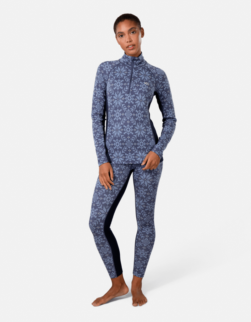 Kari Traa Edith Half Zip in BLAU