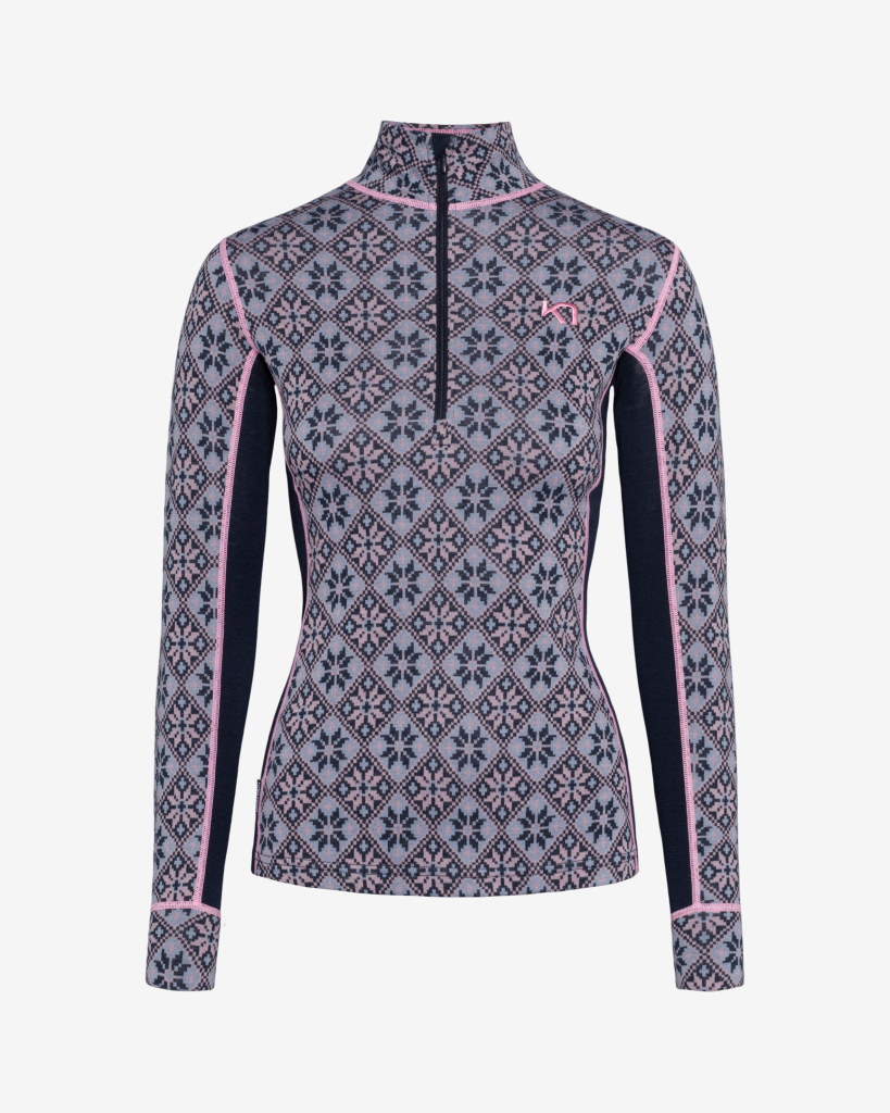 Kari Traa Rose Half Zip in BLAU