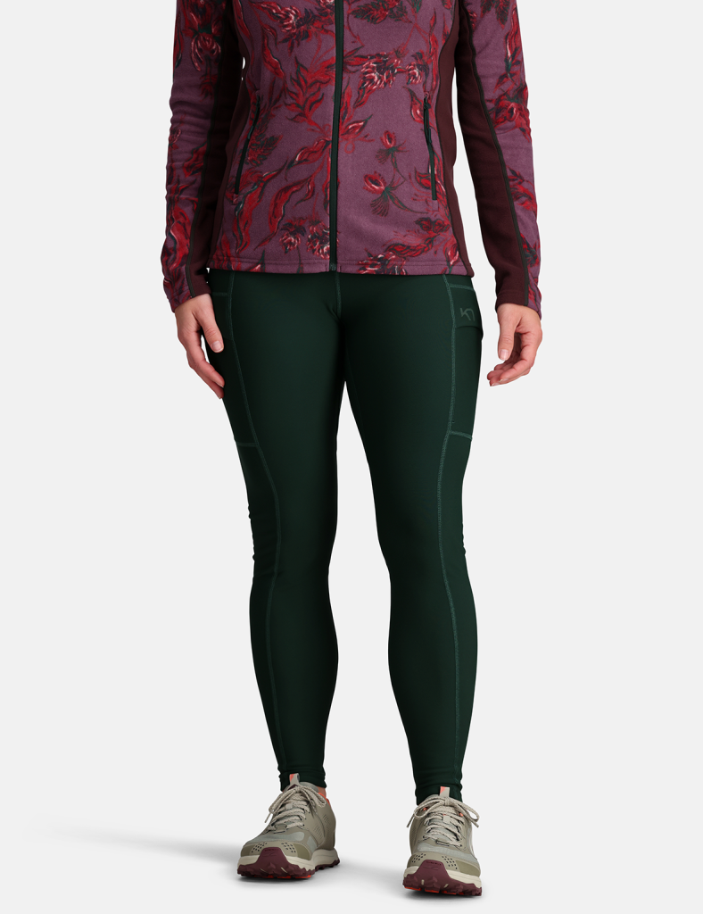 Kari Traa Ruth Thermal Tights in GRÜN