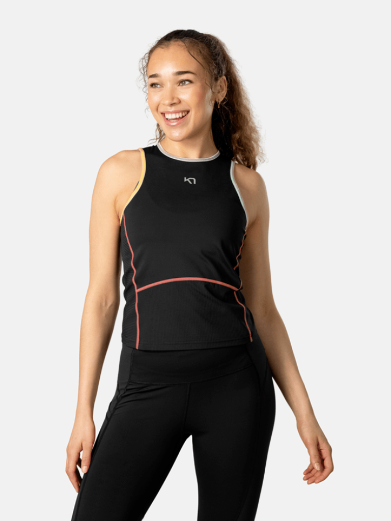 Kari Traa Linnea Top in SCHWARZ