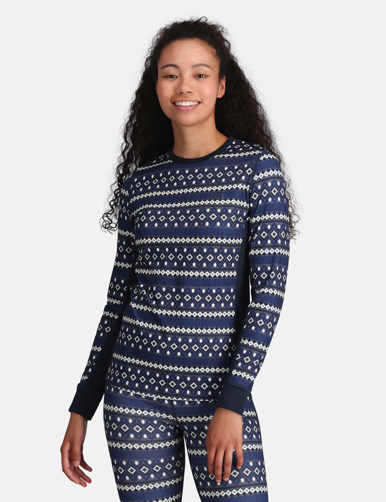 Kari Traa Lune Long Sleeve in BLAU