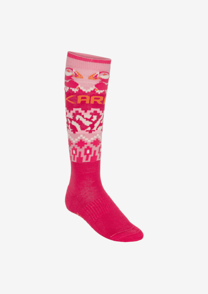 Kari Traa Johanne Sock in PINK