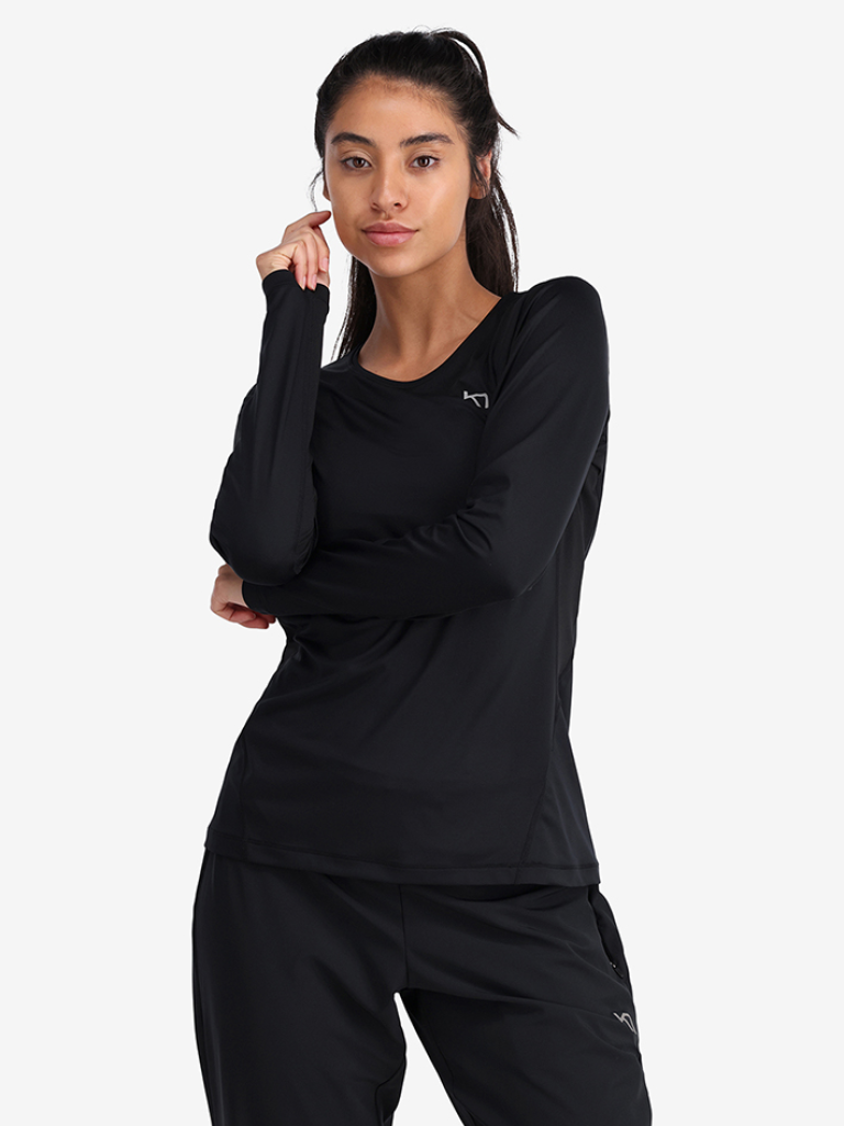 Kari Traa Nora 2.0 Long Sleeve in SCHWARZ