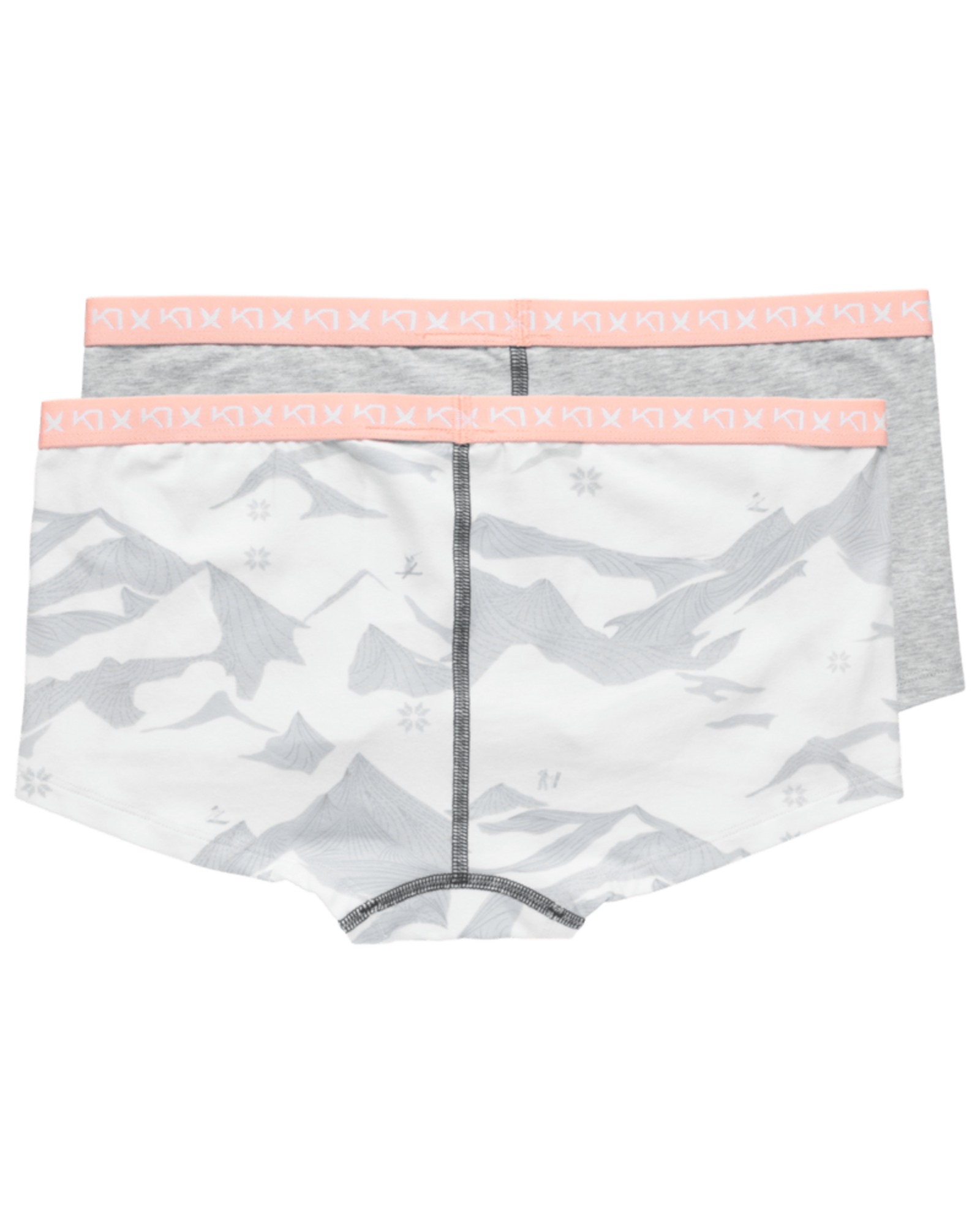 Kari Traa Tina Hipster 2-Pack in GRAU