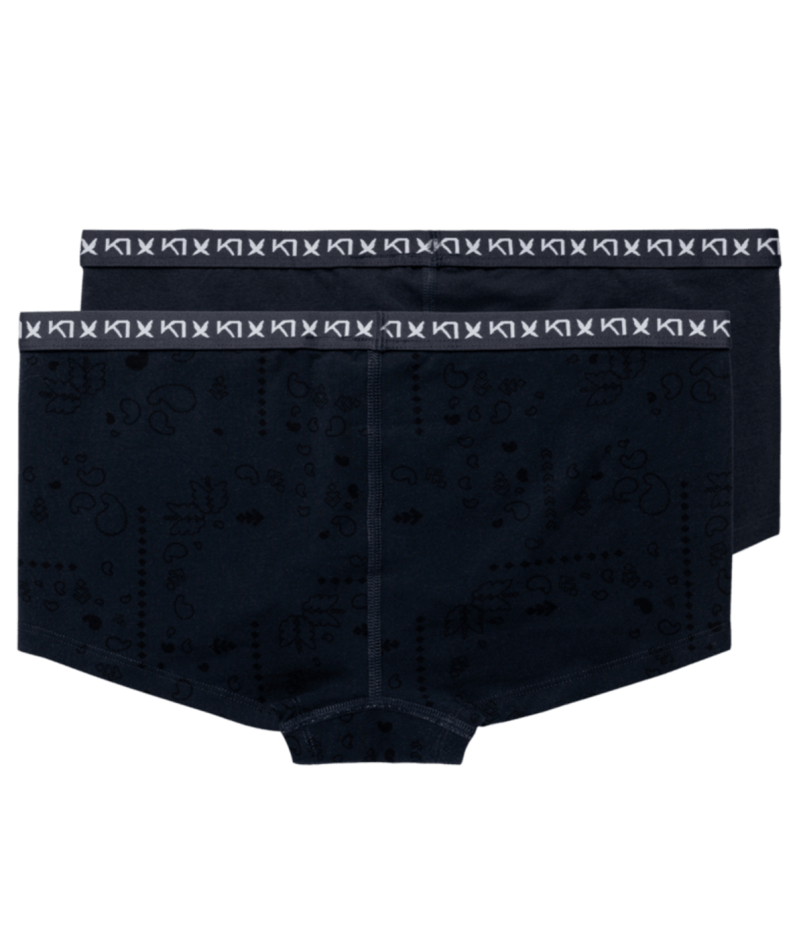 Kari Traa Tina Hipster 2-Pack in SCHWARZ