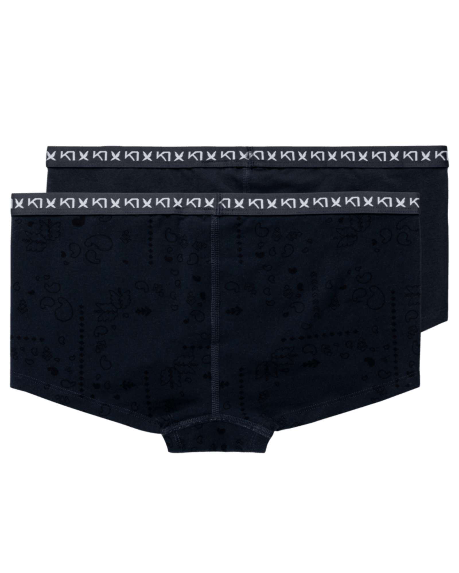 Kari Traa Tina Hipster 2-Pack in SCHWARZ