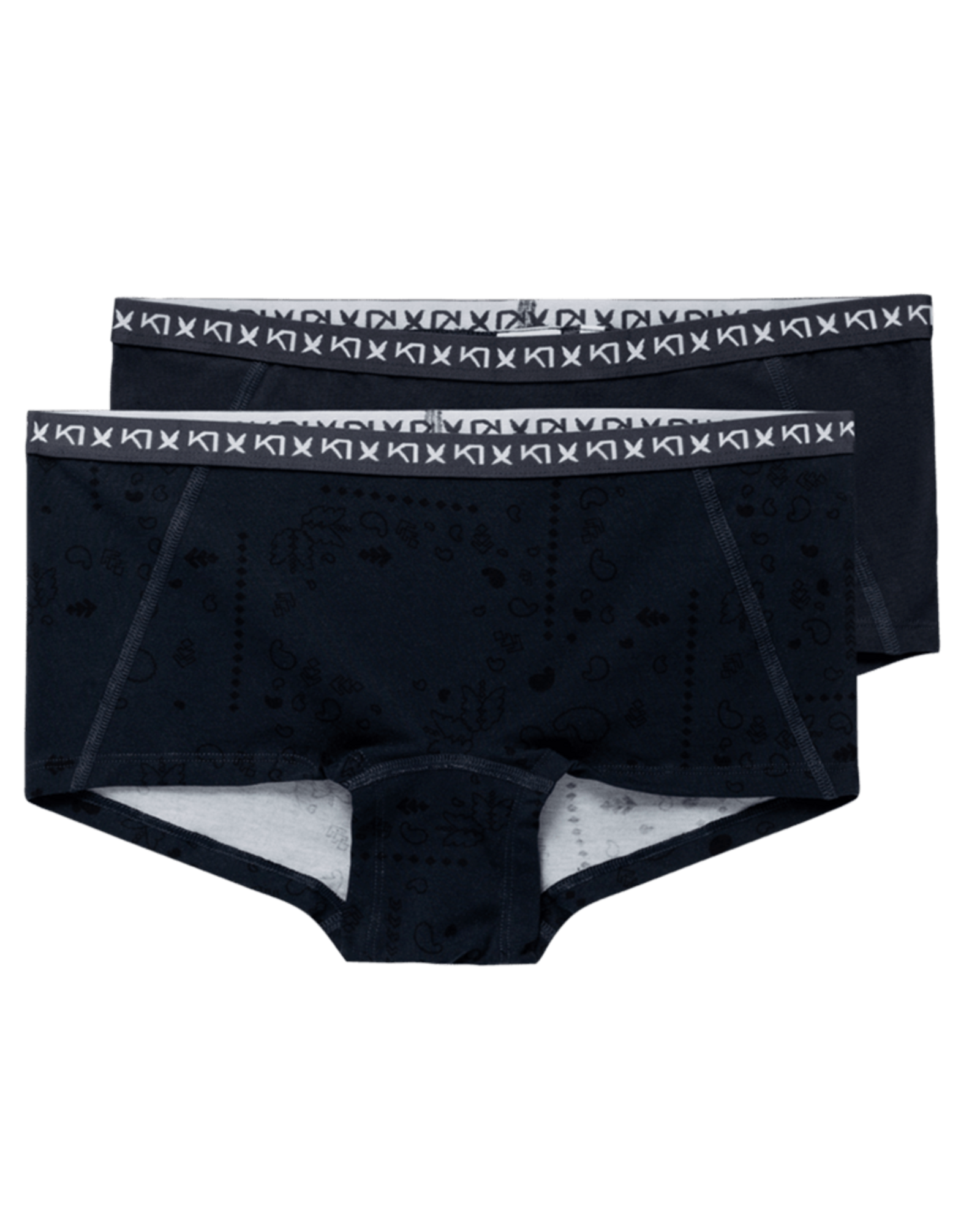 Kari Traa Tina Hipster 2-Pack in SCHWARZ