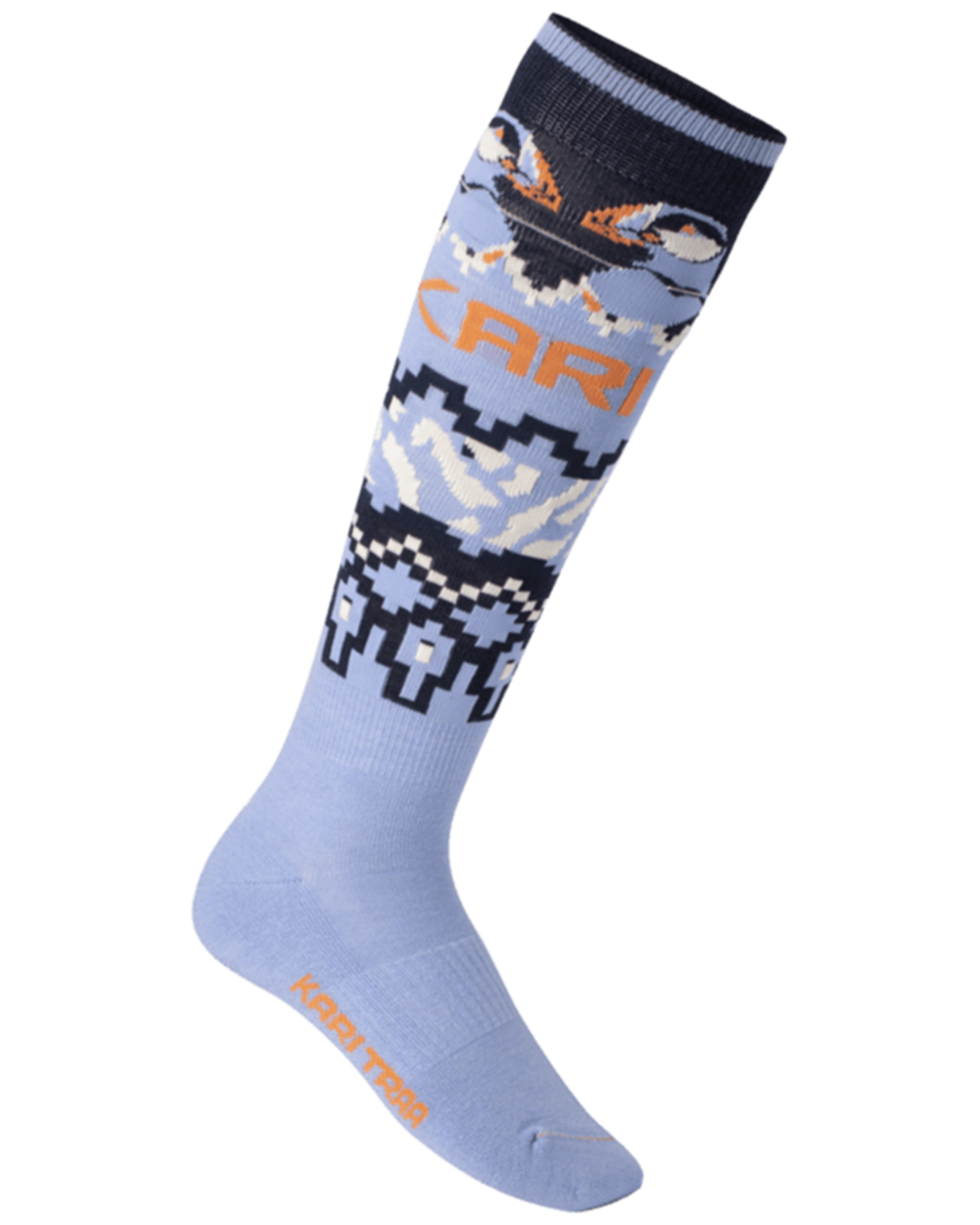 Kari Traa Johanne Sock in BLAU