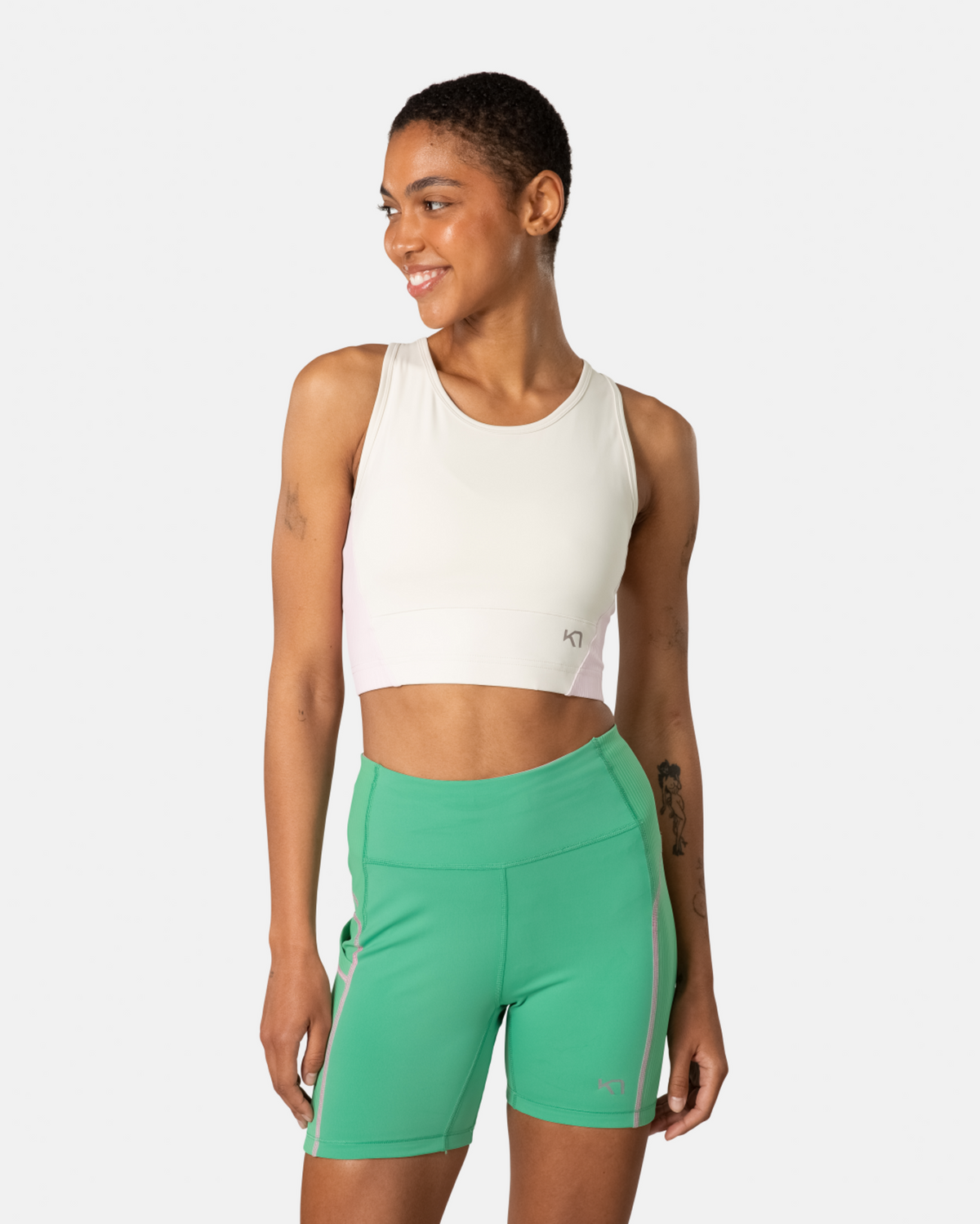 Kari Traa Linnea Sports Top in BEIGE