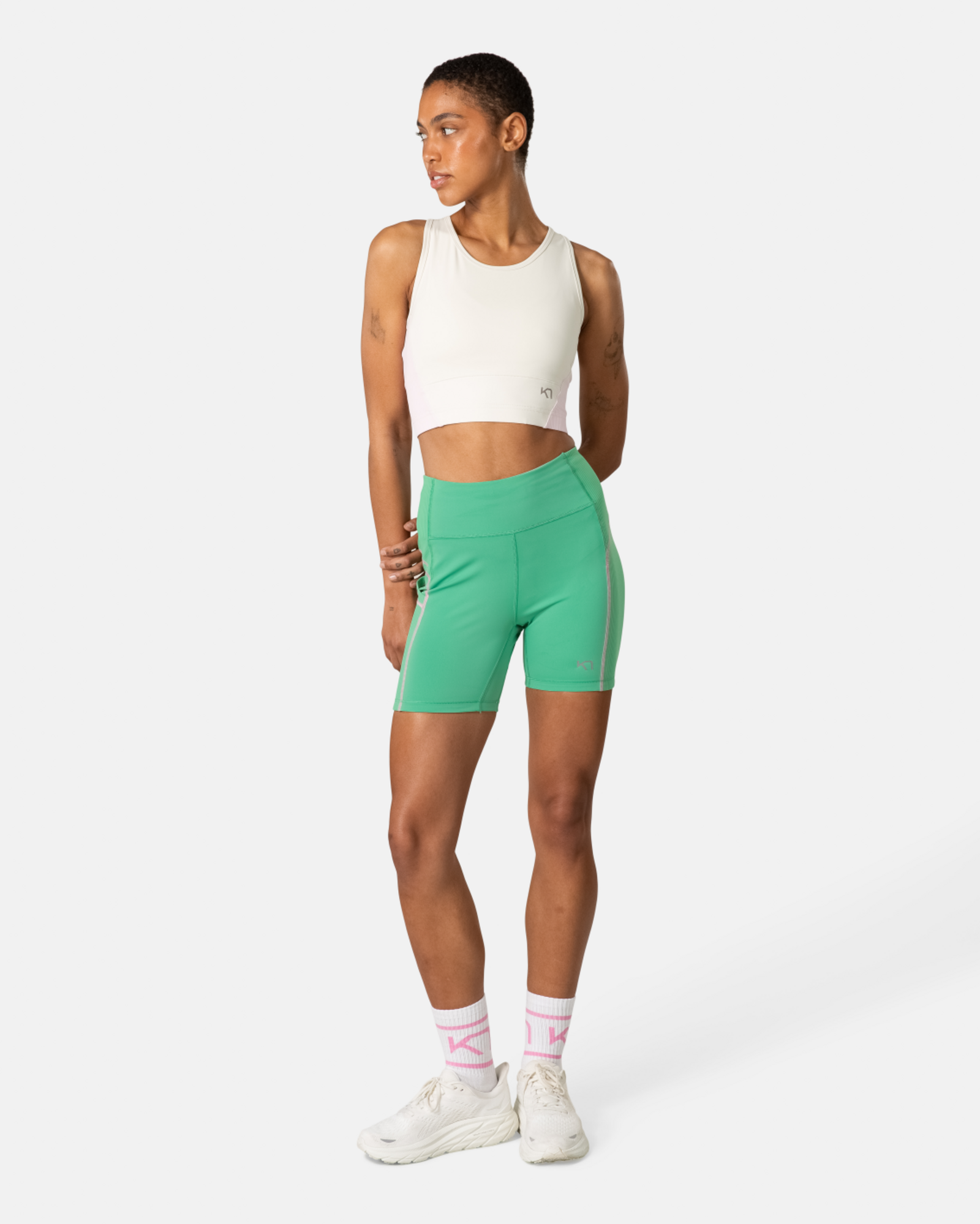 Kari Traa Linnea Sports Top in BEIGE