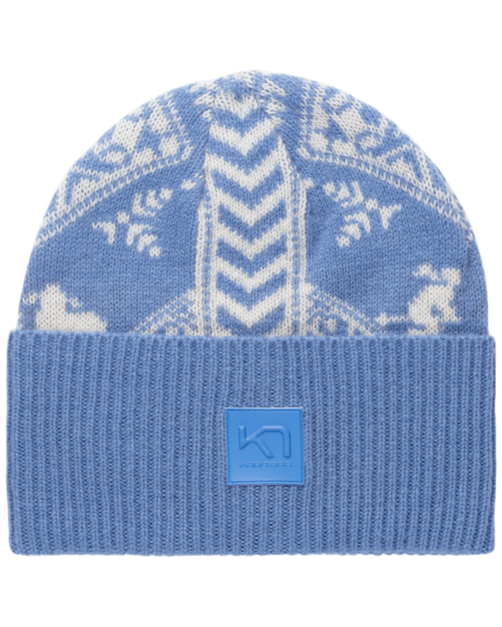 Kari Traa Saga Knit Beanie in BLAU
