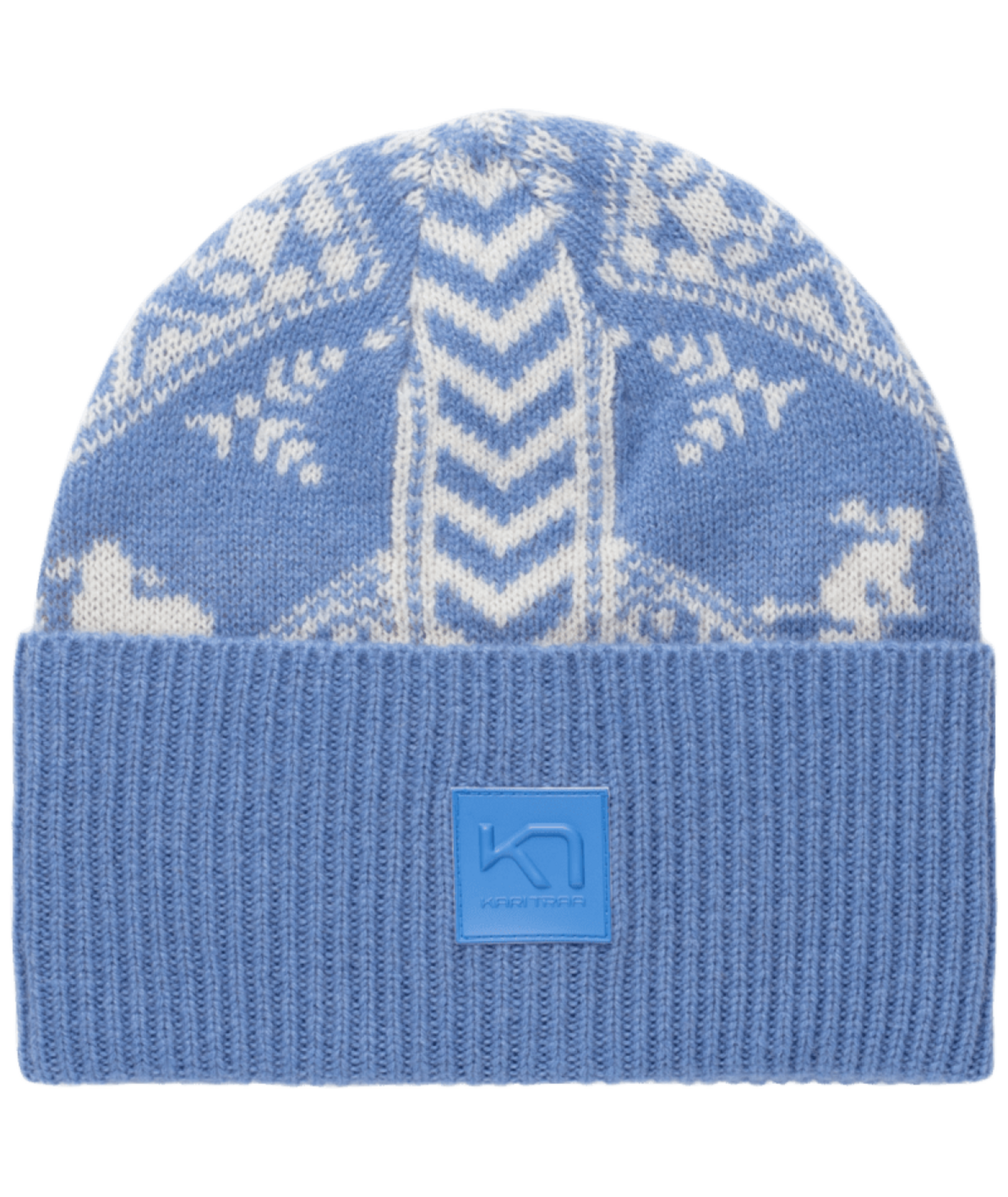 Kari Traa Saga Knit Beanie in BLAU