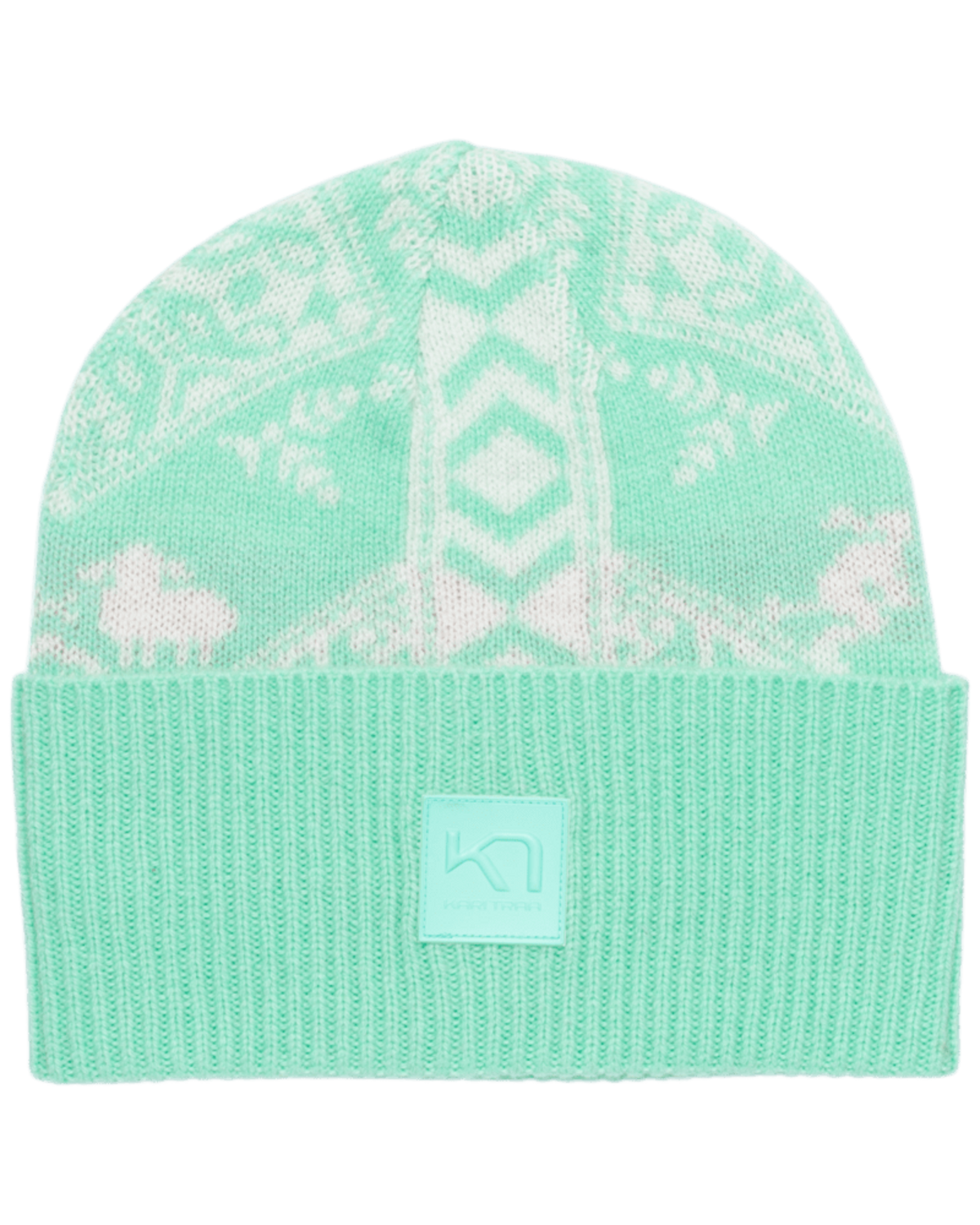 Kari Traa Saga Knit Beanie in GRÜN