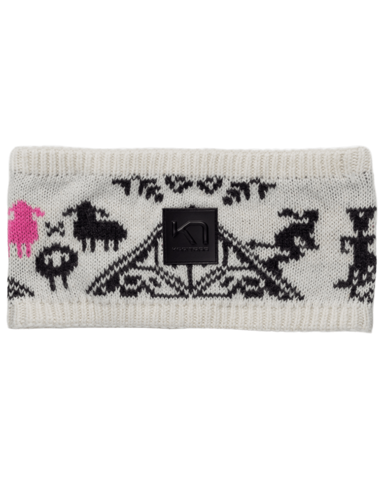 Kari Traa Saga Knit Headband in BEIGE