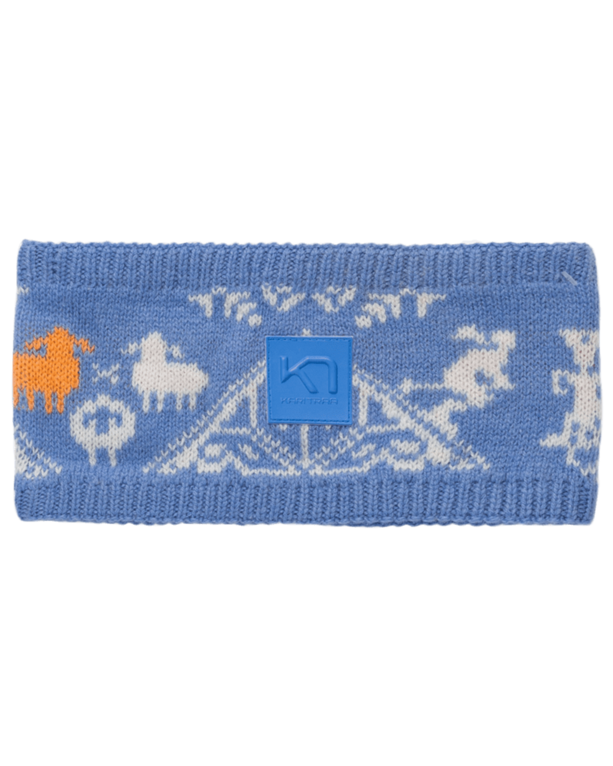 Kari Traa Saga Knit Headband in BLAU