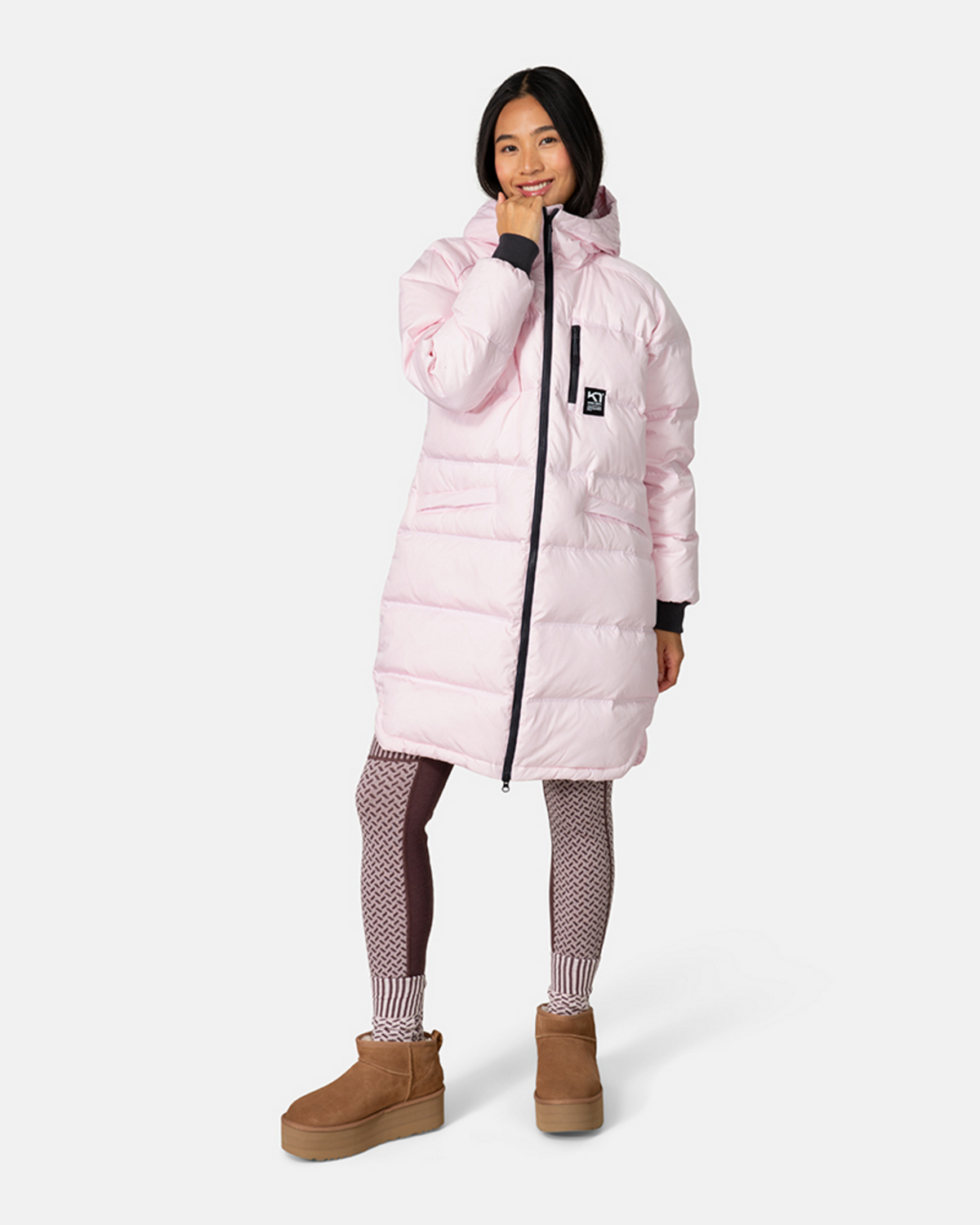 Kari Traa Rongve Parka in PINK