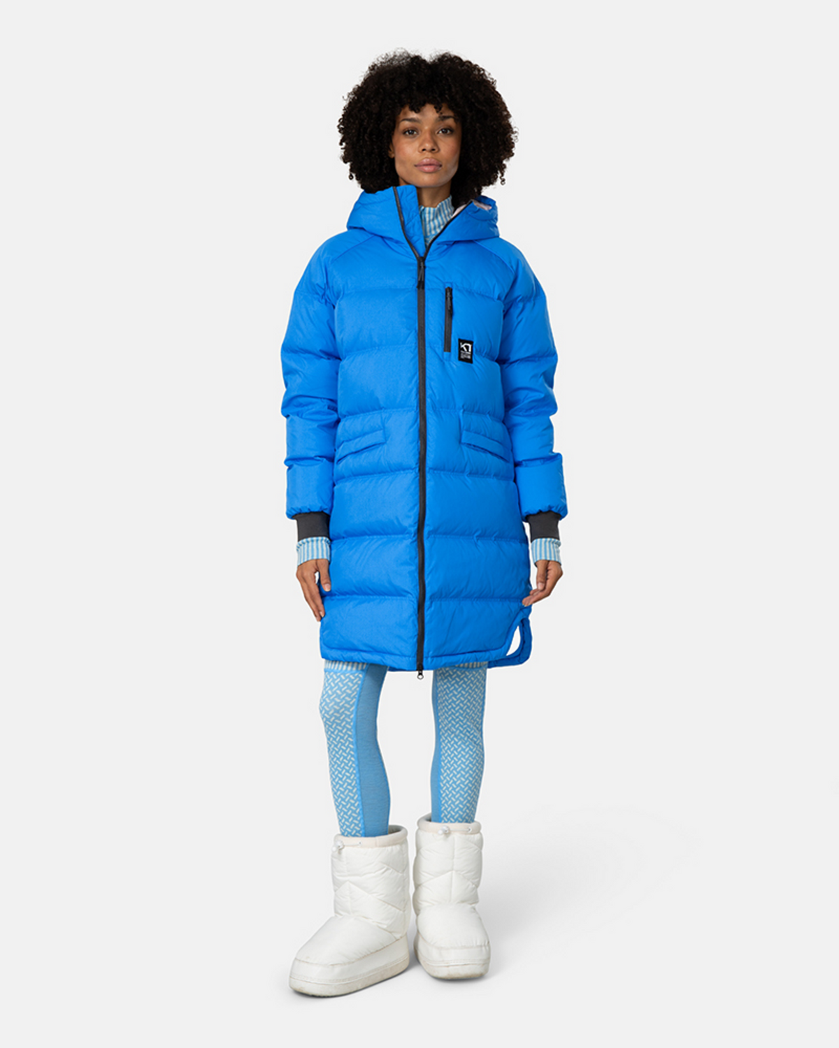 Kari Traa Rongve Parka in BLAU
