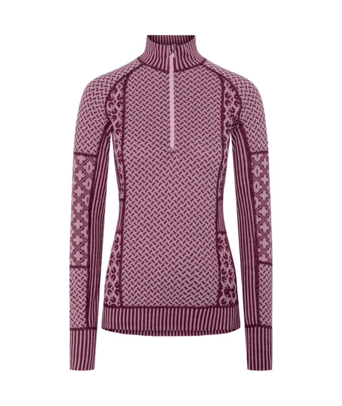 Kari Traa Smekker Half Zip in PINK